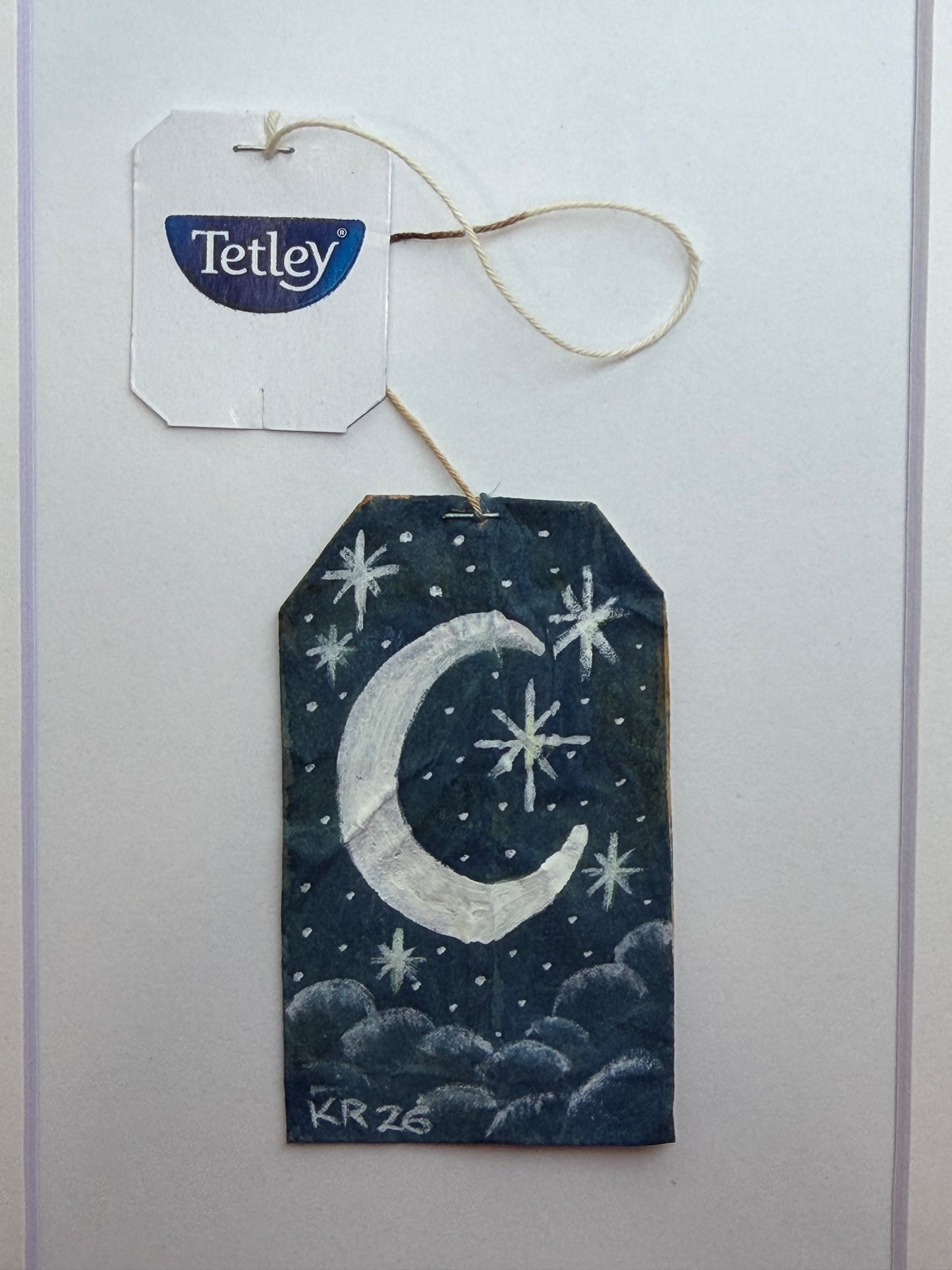 Mini Teabag Moon and stars