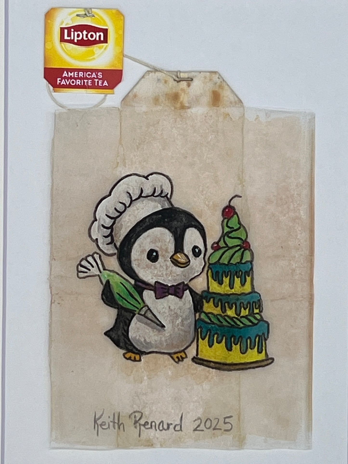 Pastries Penguin Cake