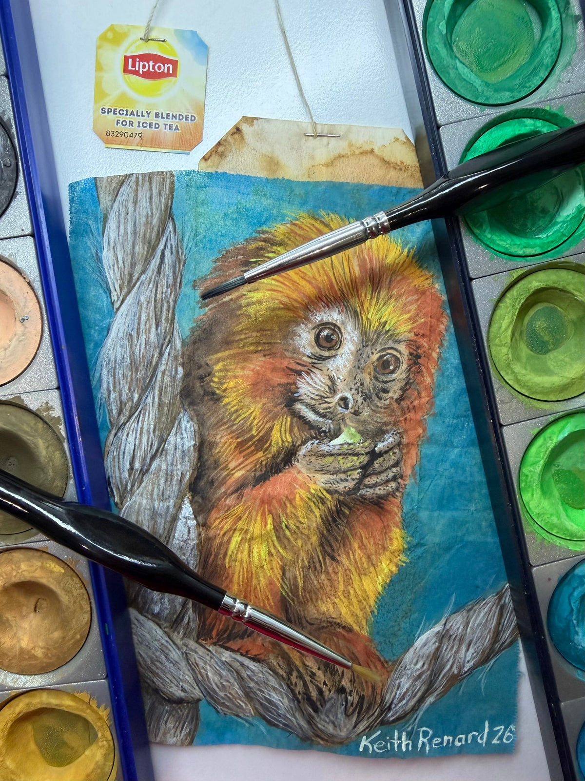 Philadelphia Zoo Art 11x14 framed