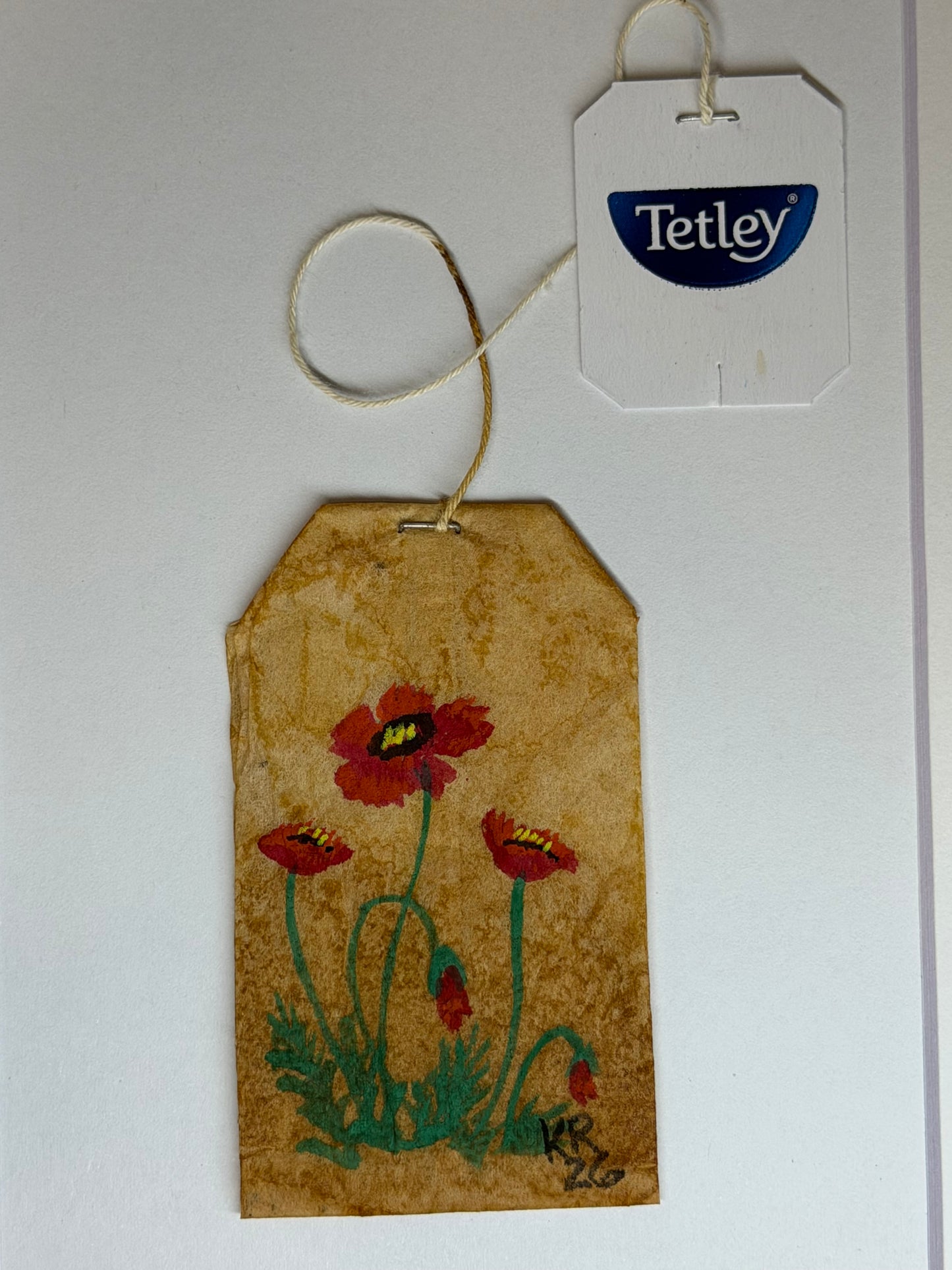 Mini Teabag Poppies