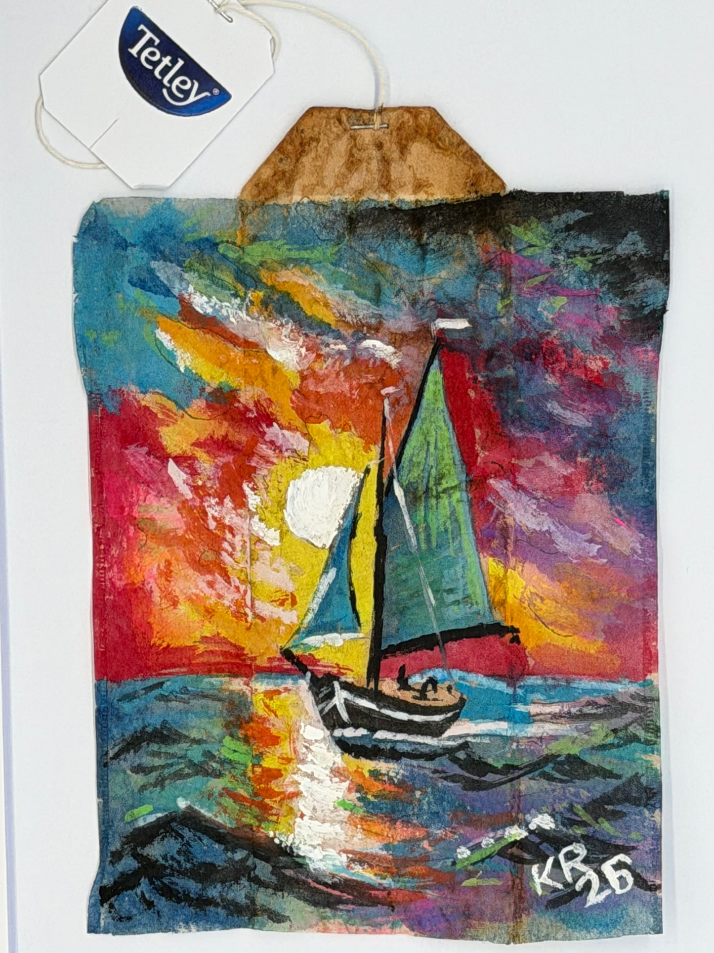 Painterly Sailboat