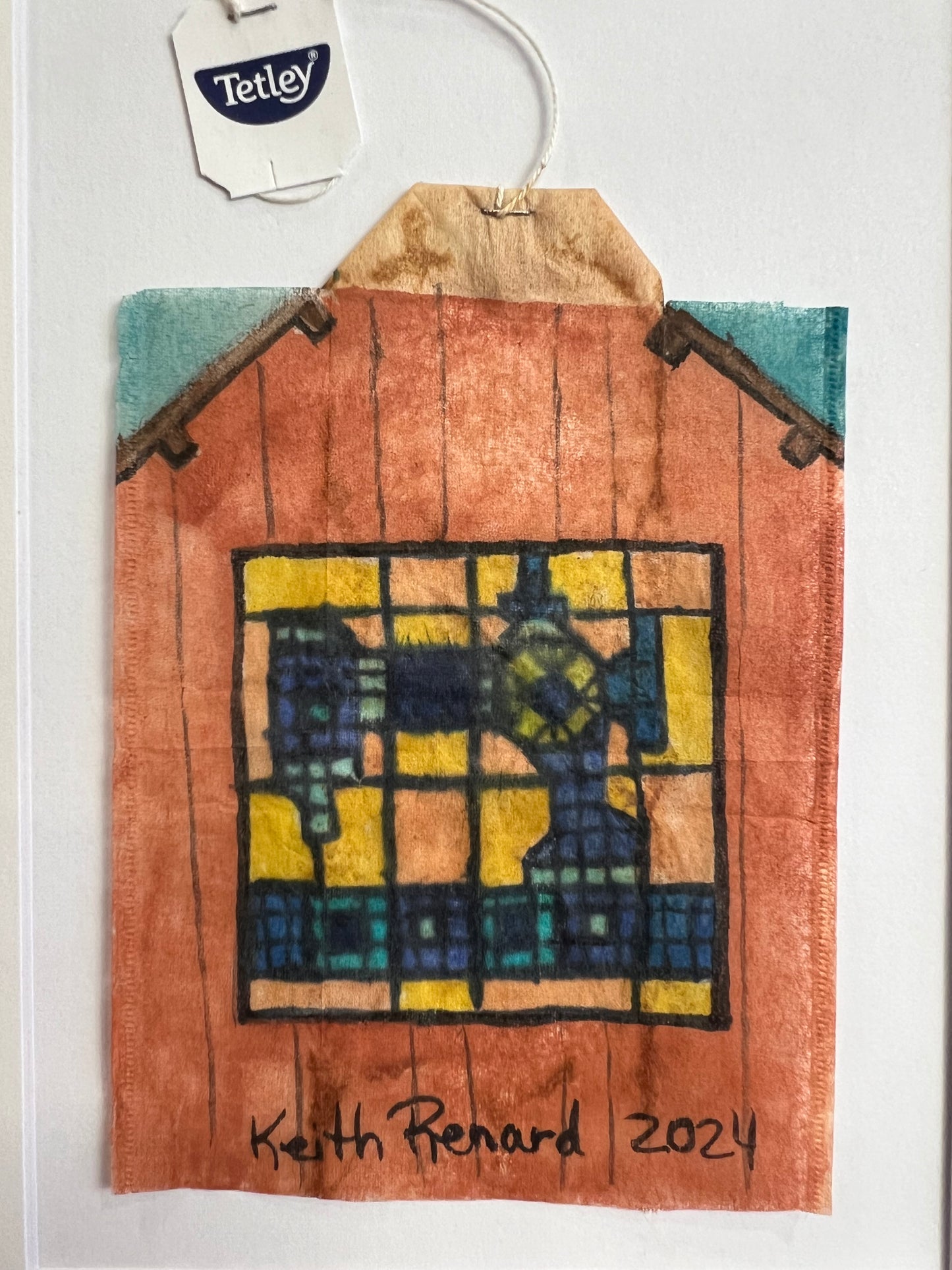 Barn Quilt sewing machine