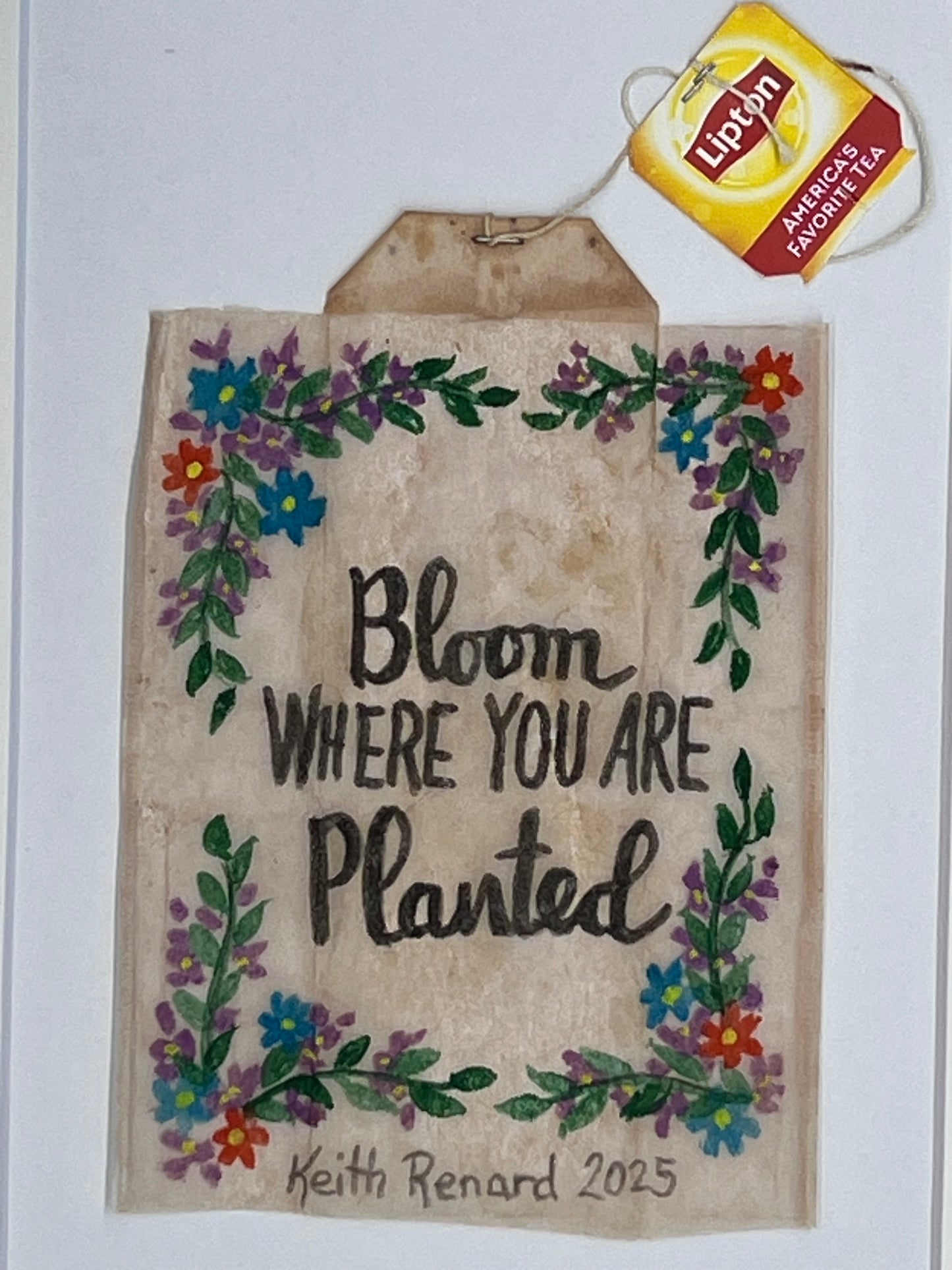 Bloom where you are planted