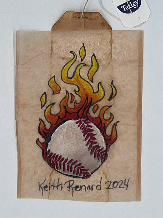 Flaming Baseball