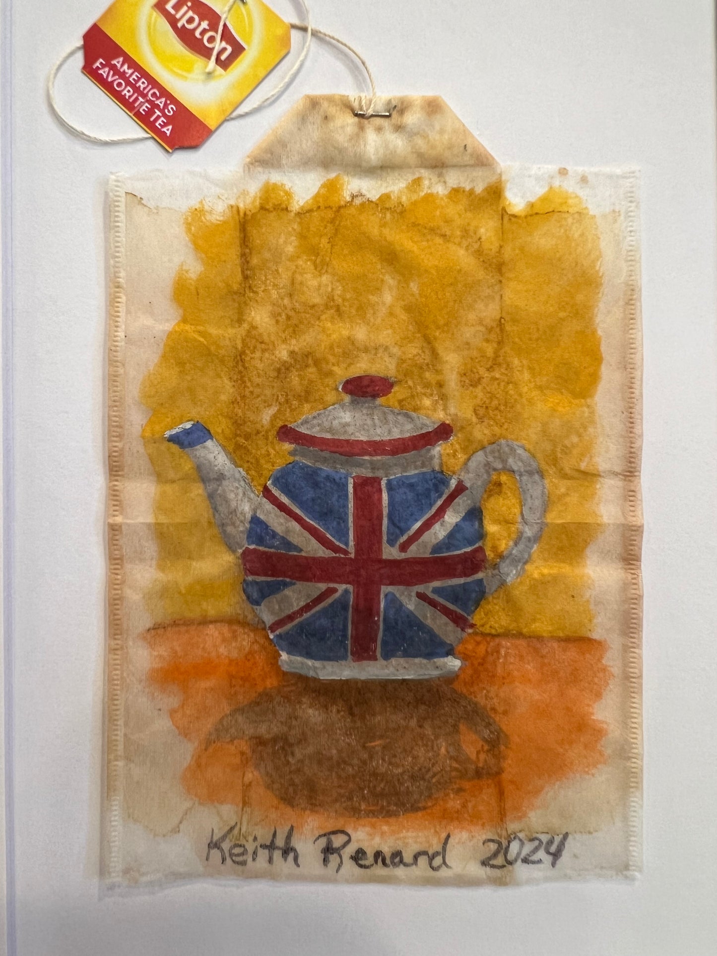 Teapot British Flag