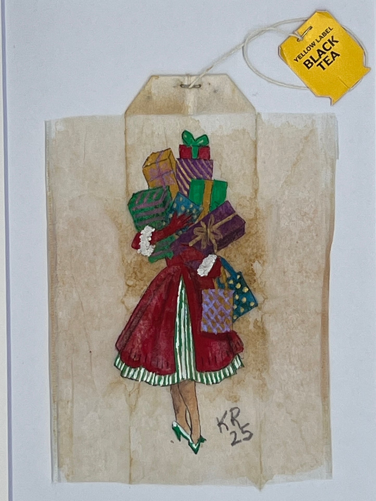 Girl with Presents