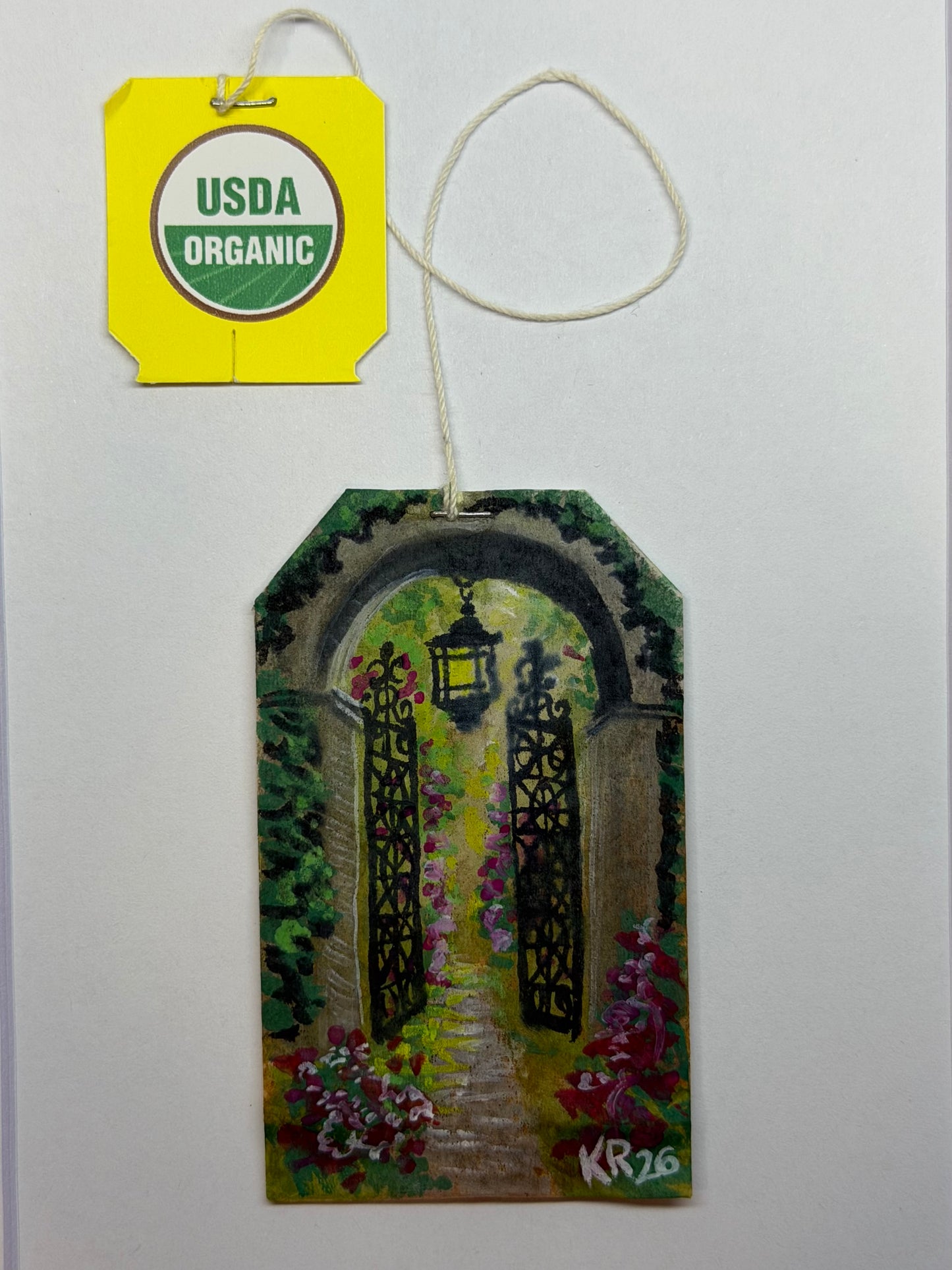 Mini Teabag Secret Garden Doors