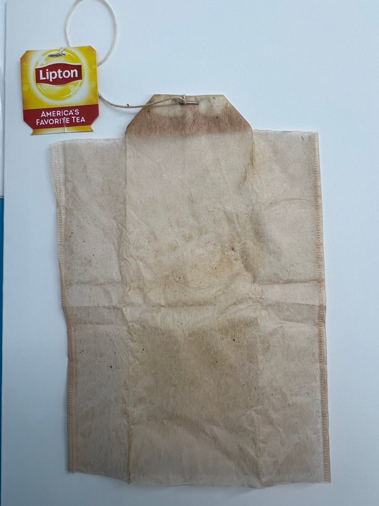 Custom Regular Size Teabag greeting card with 5X7 frame and envelopes