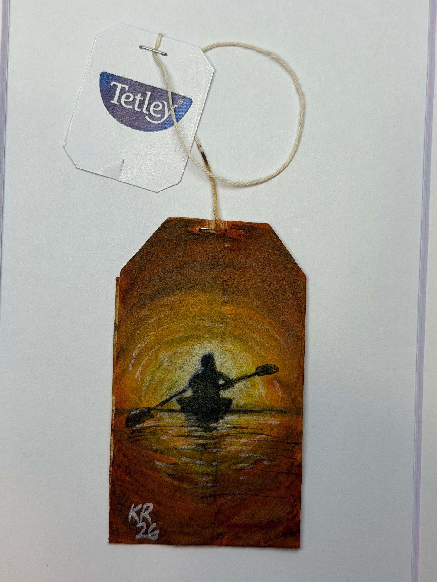 Mini Teabag Rowboat