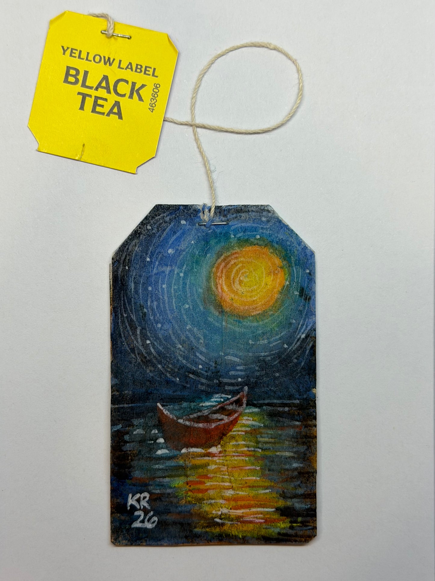 Mini Teabag Boat moonlight