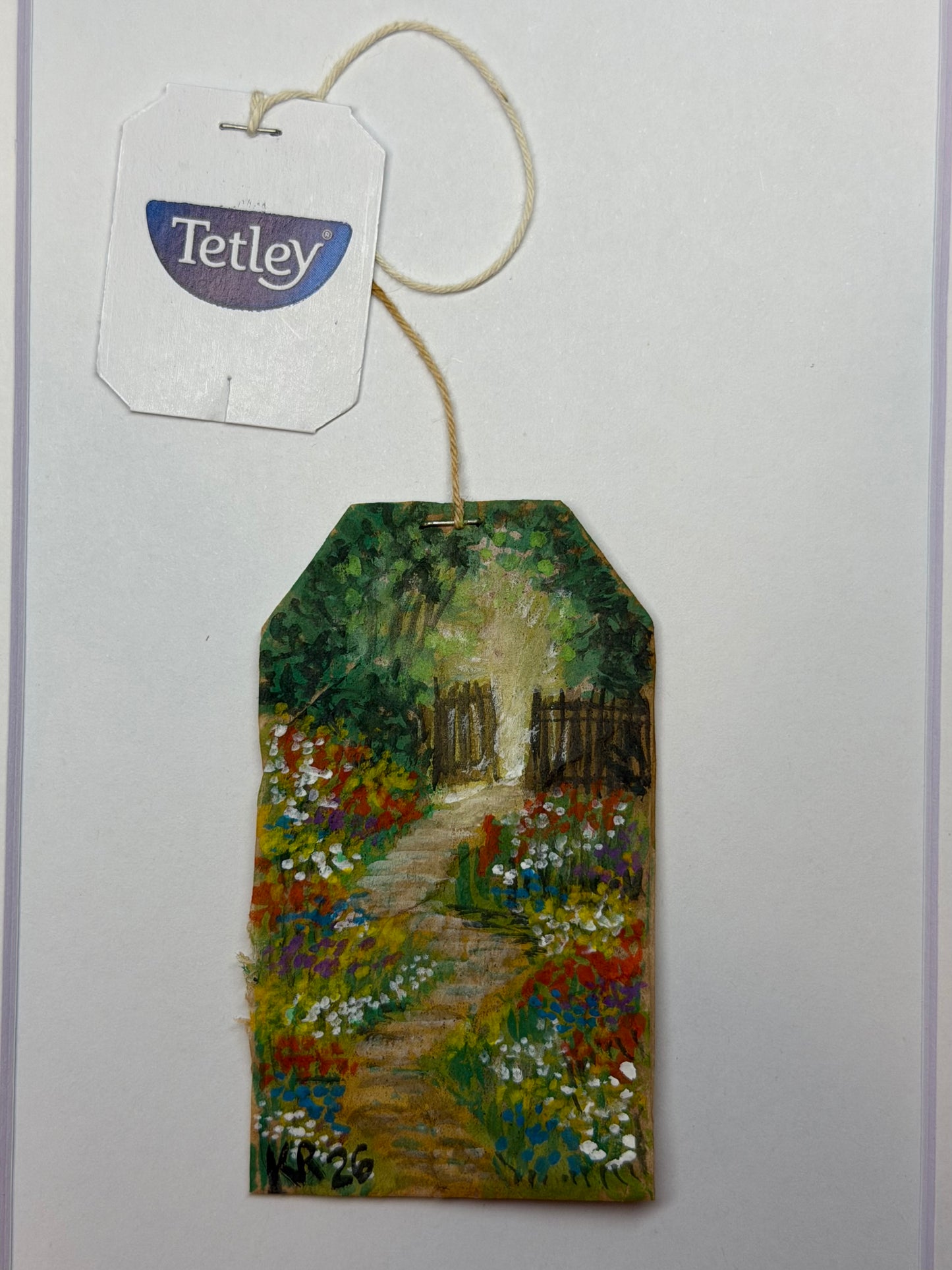 Mini Teabag Garden path