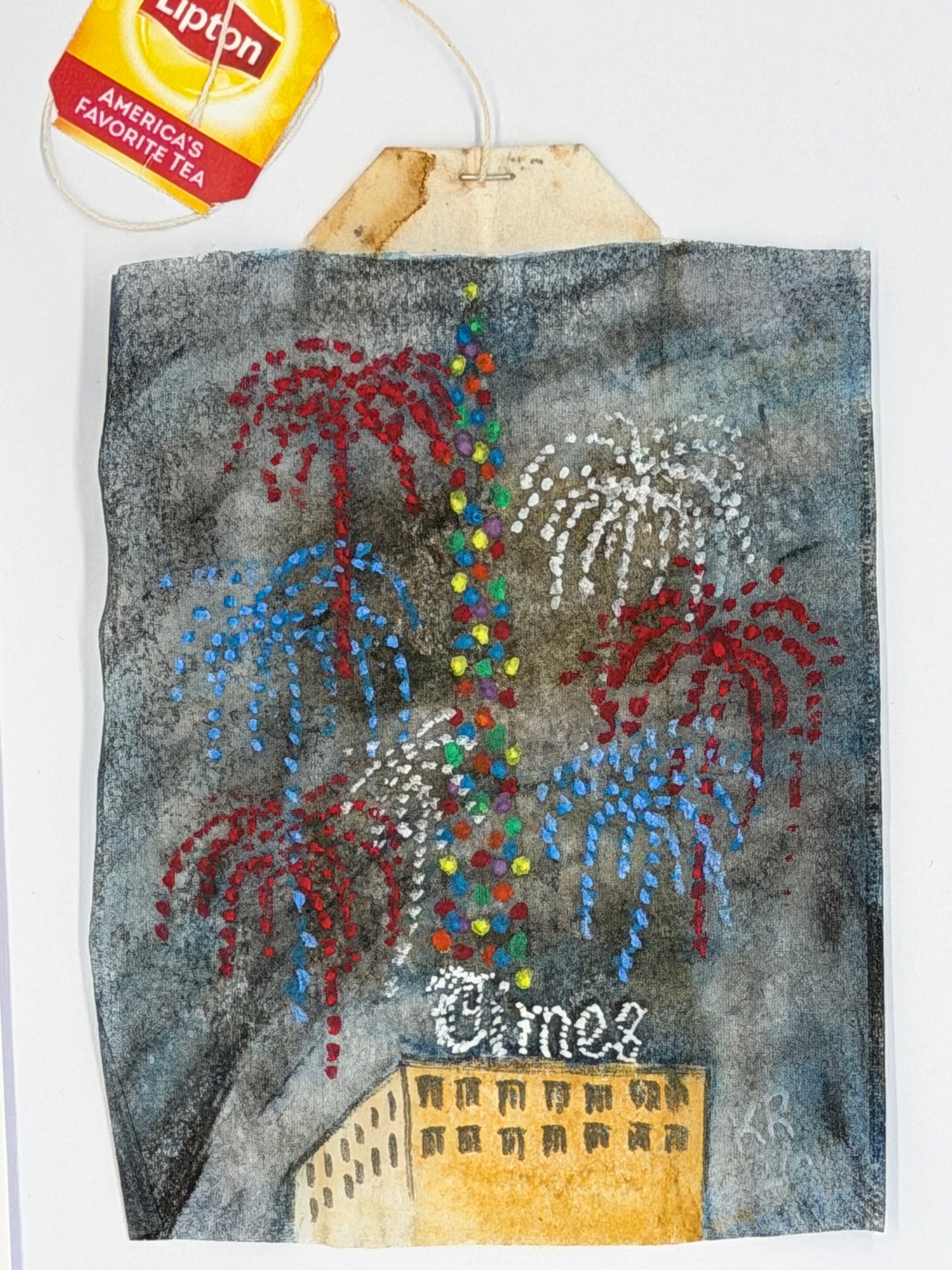 Scranton Times Tower Fireworks