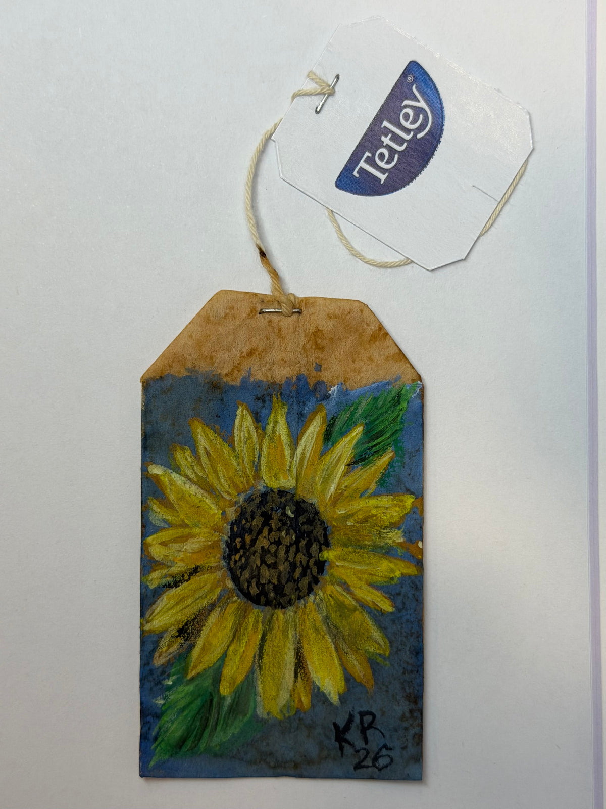 Mini Teabag Sunflower