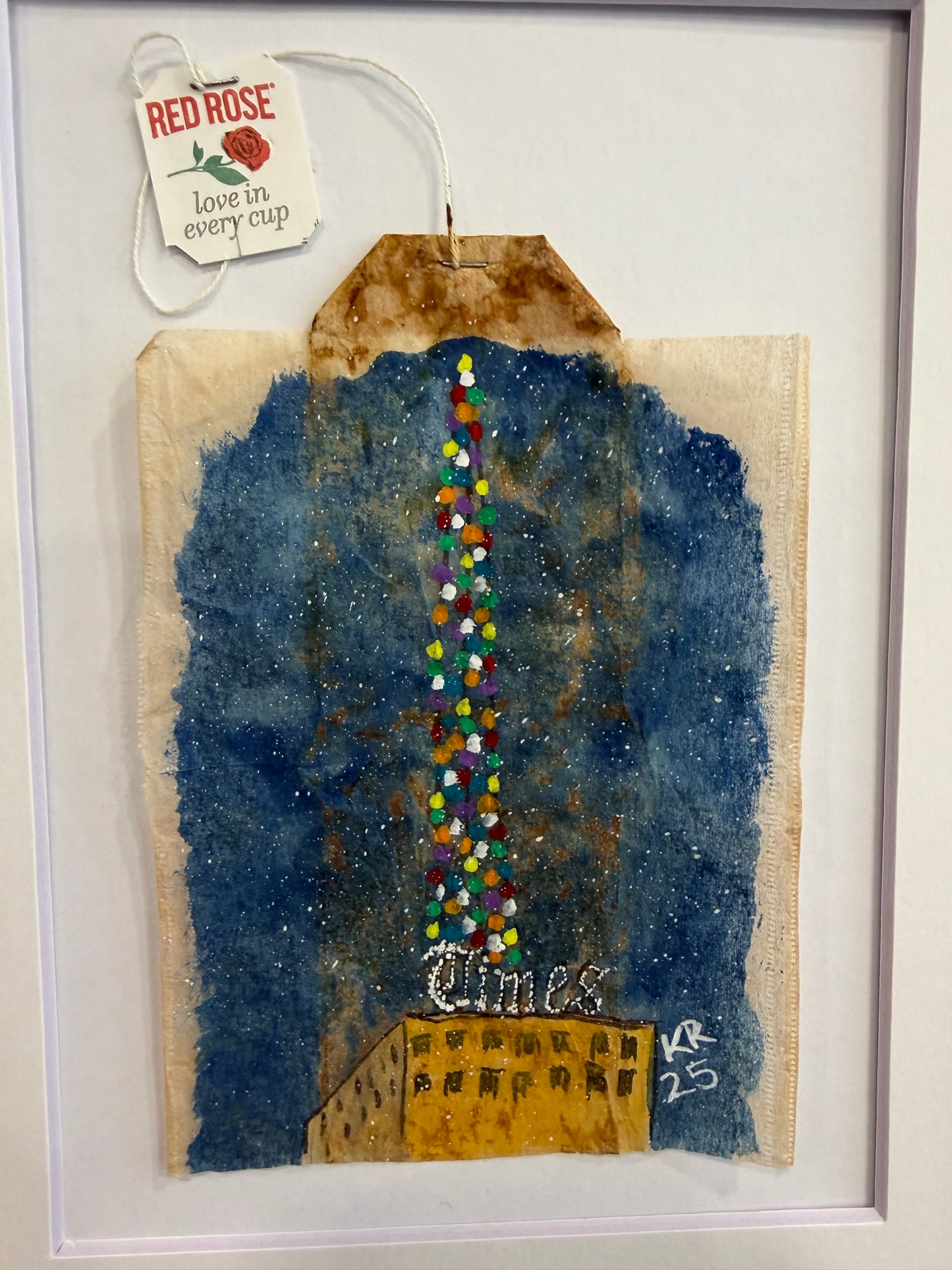 Scranton Times Tower at Christmas