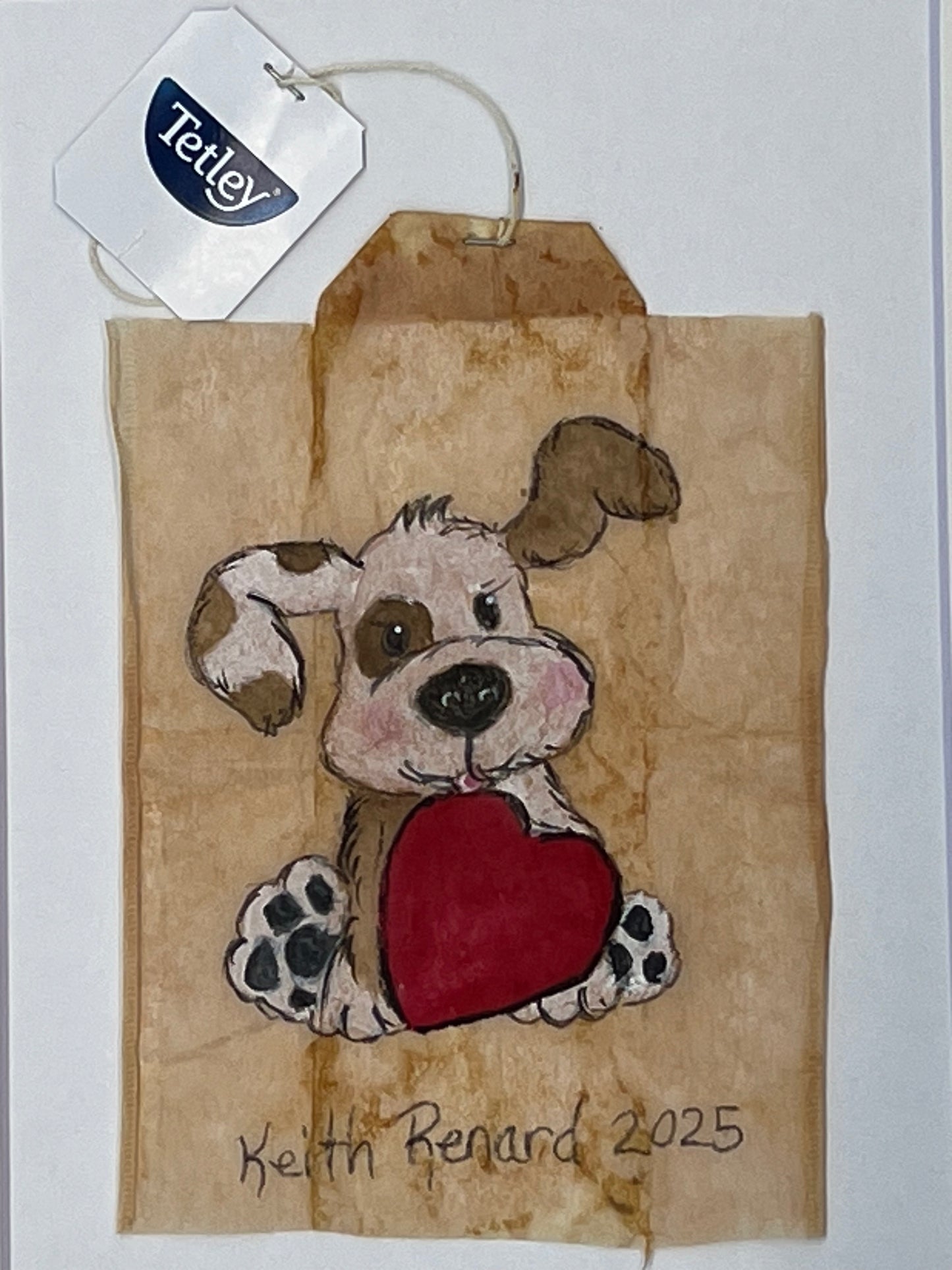 Puppy with Heart