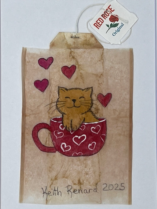 Cat in a cup