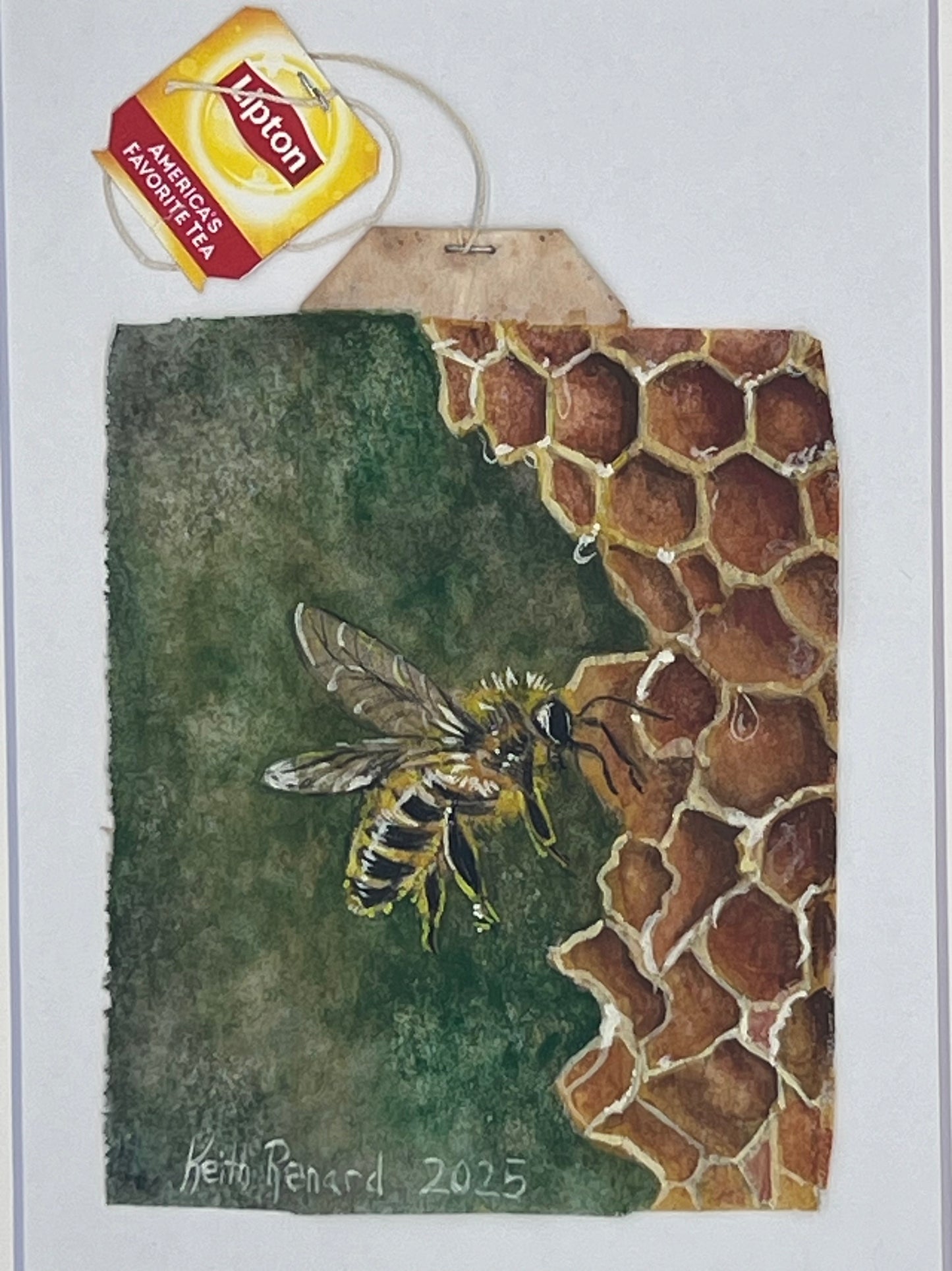 Bee and Honeycomb