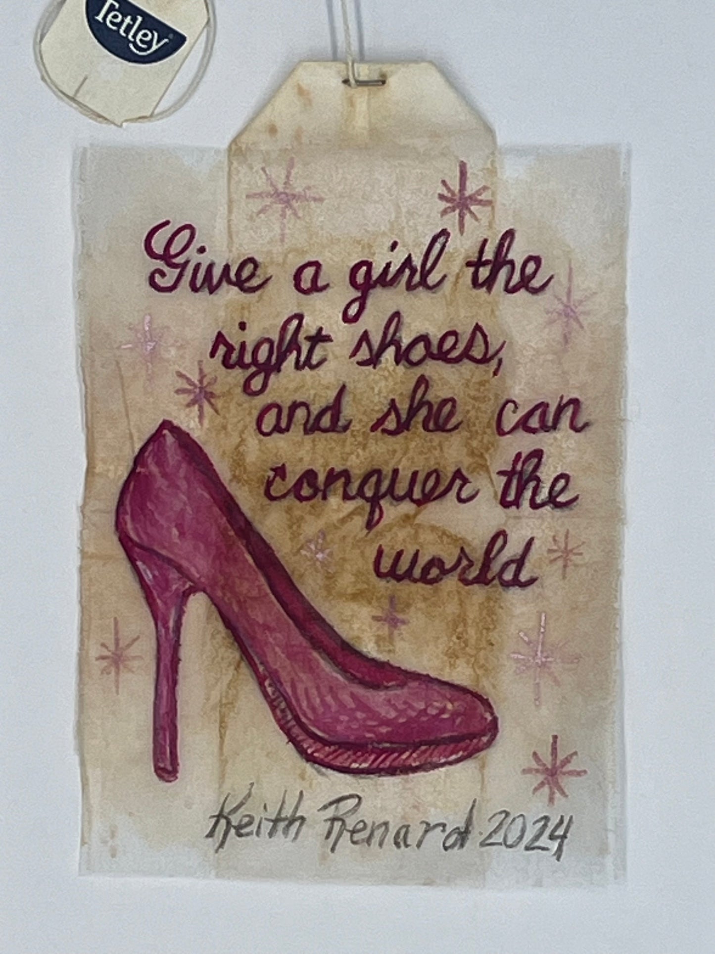 Give a girl the right shoes and she can conquer the world