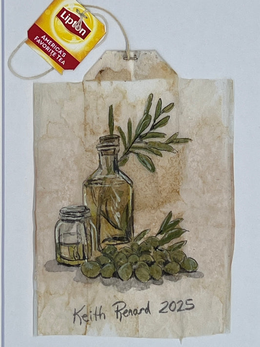 Olives olive oil
