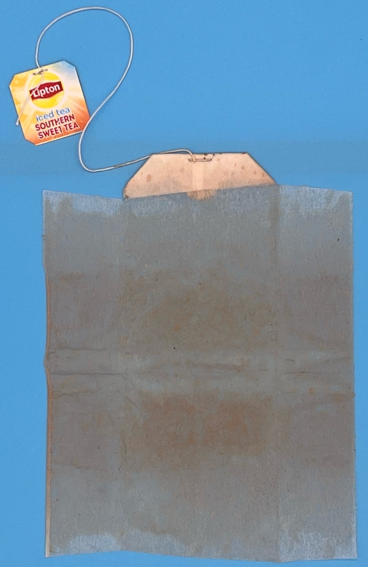Custom Hand Painted Large Size Teabag Made to Order