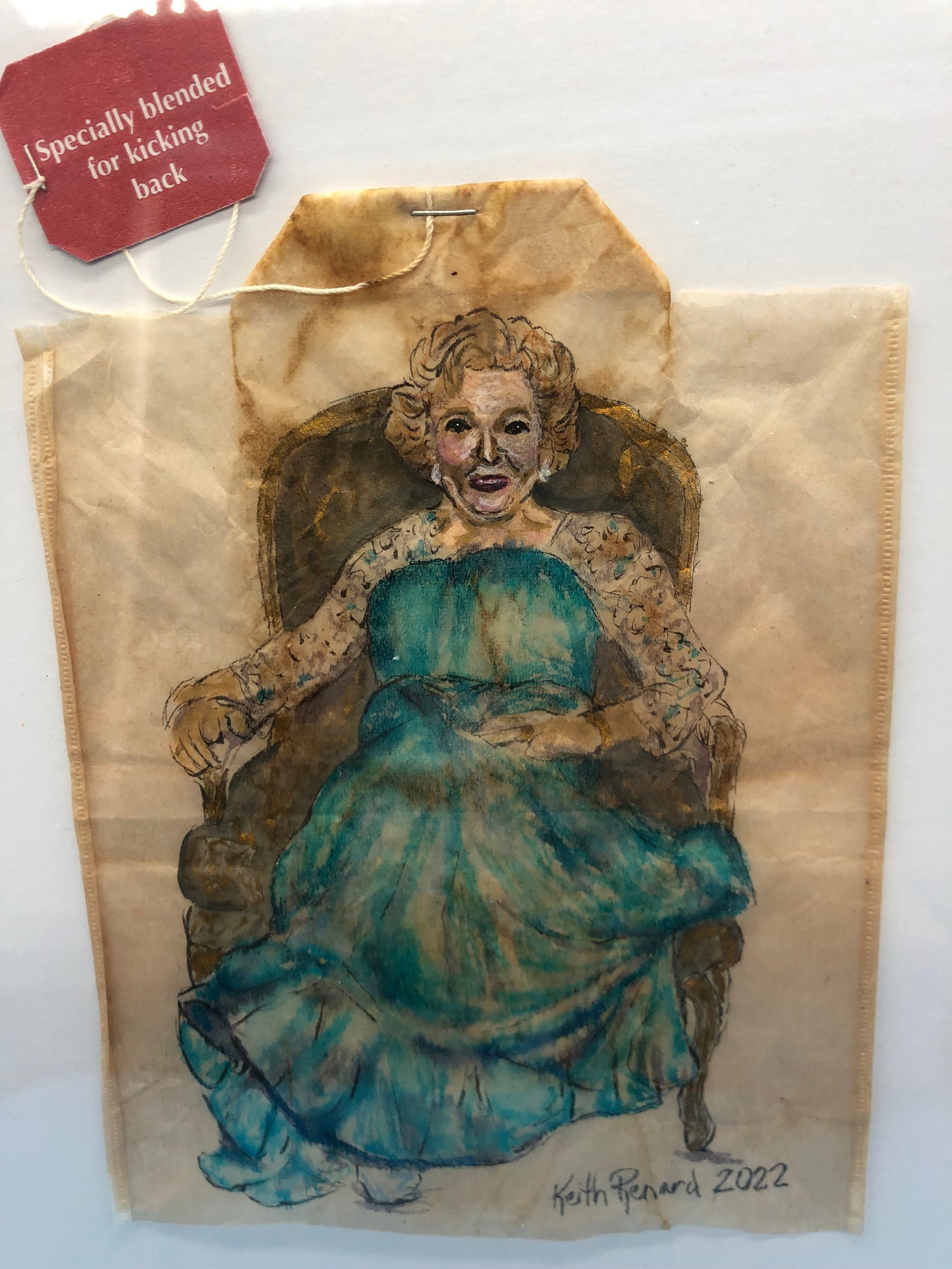 Betty White Blue Dress