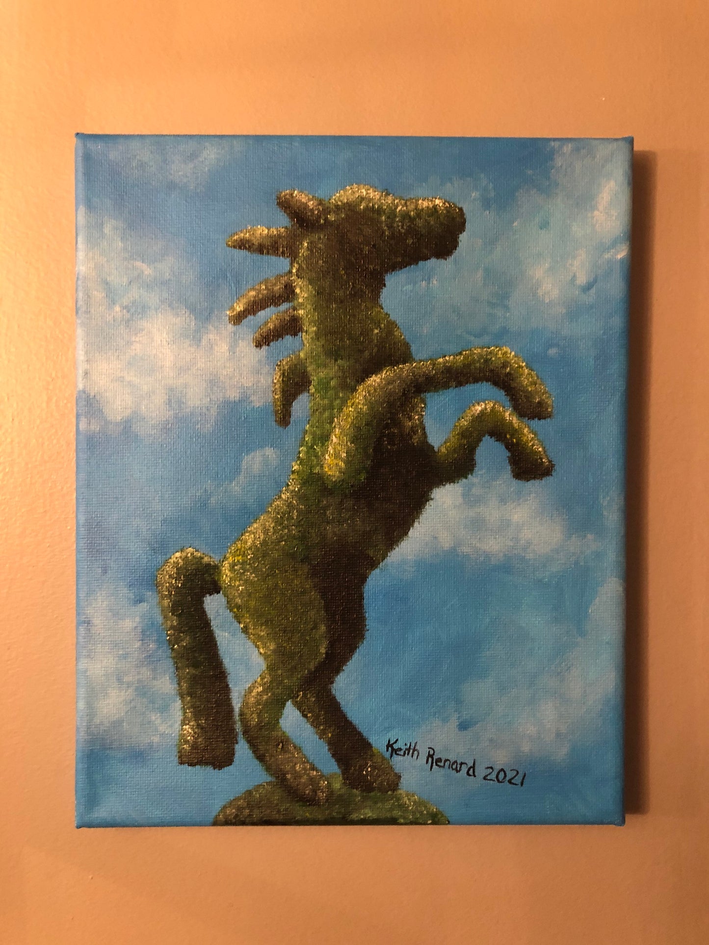 Clearance Horse Topiary