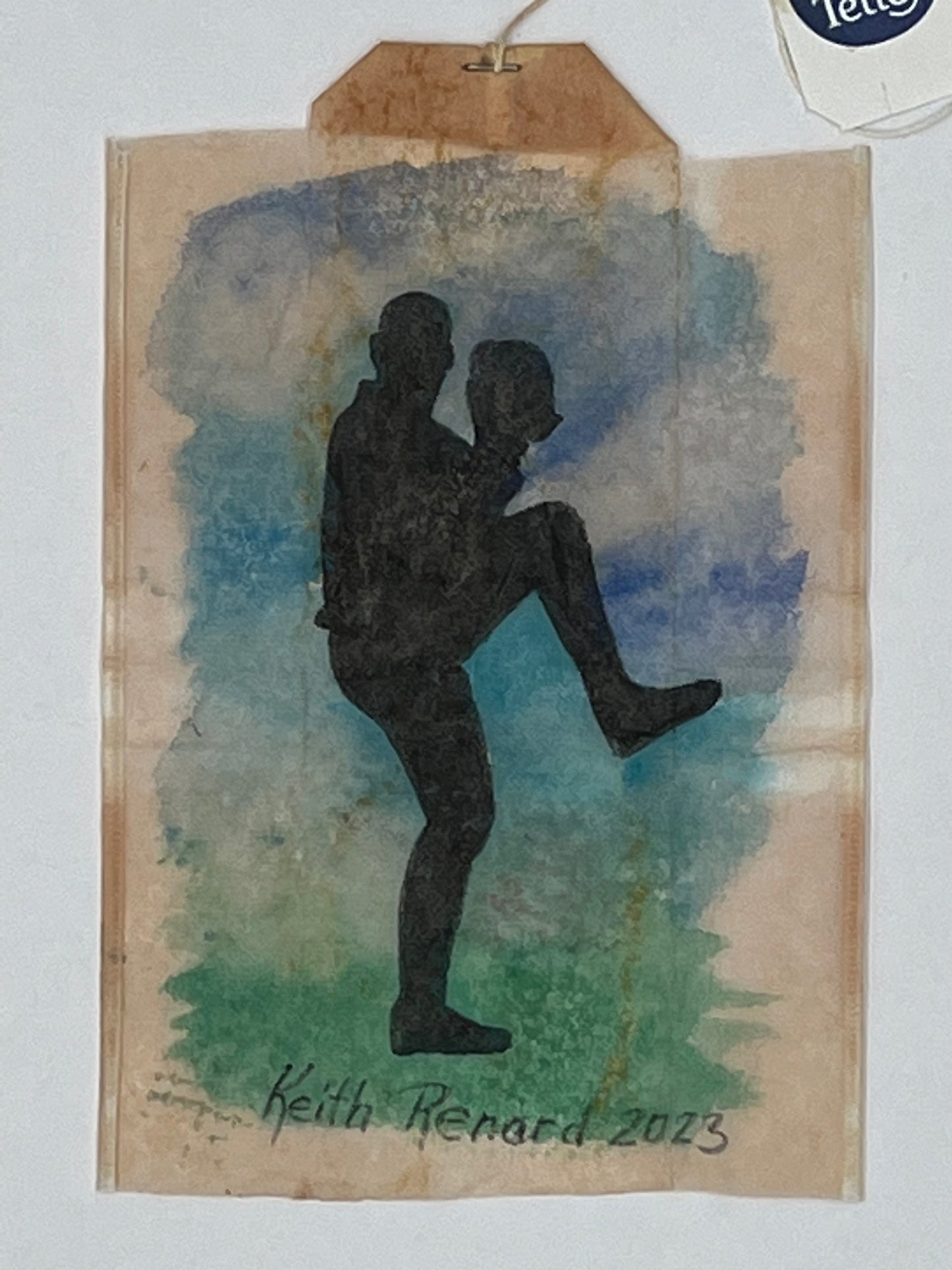 Baseball player silhouette