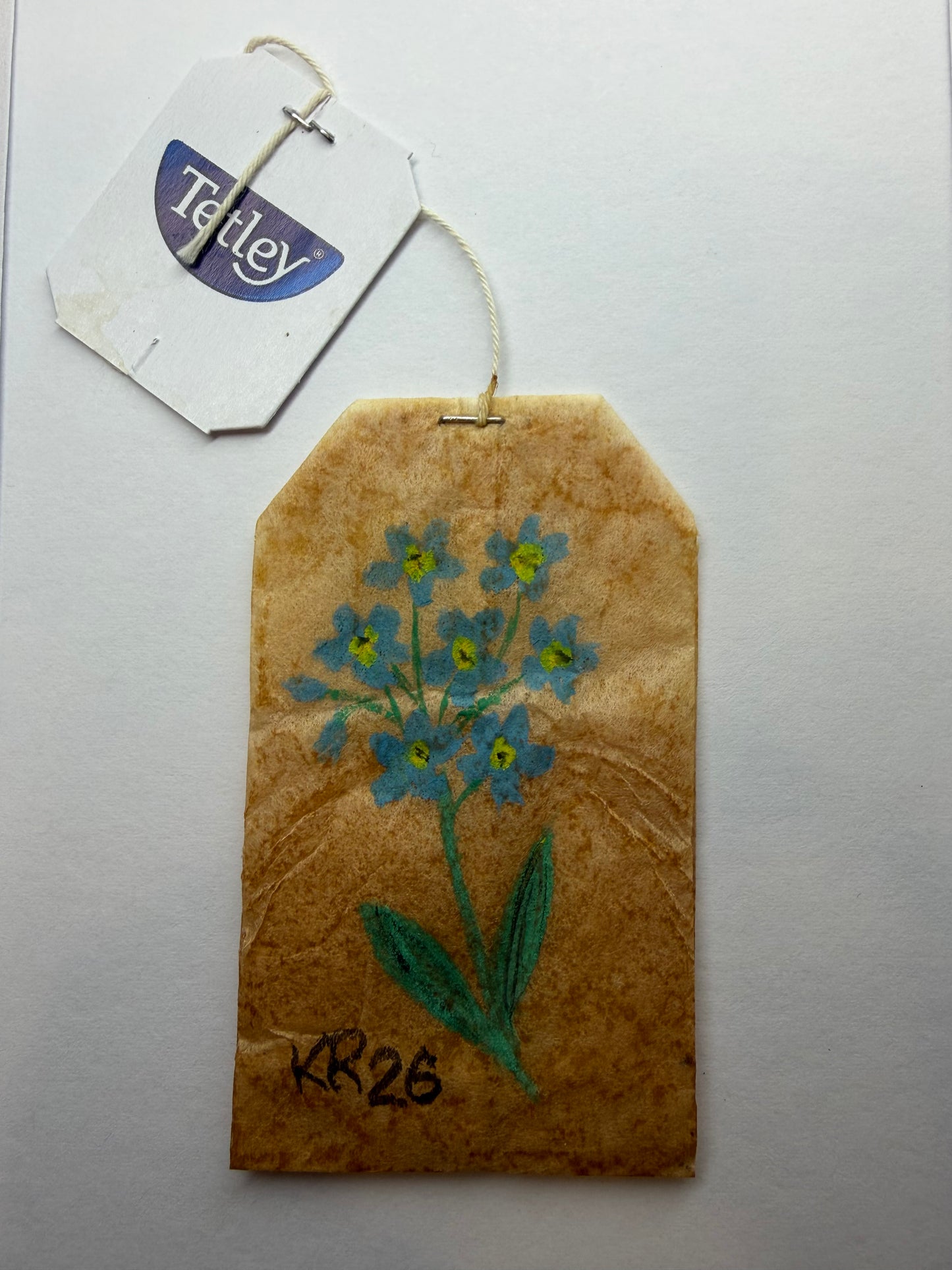Mini Teabag Forget me not