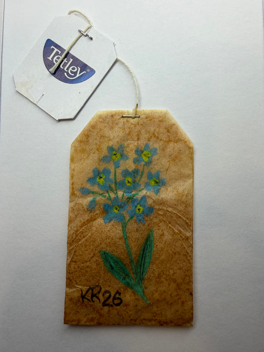 Mini Teabag Forget me not