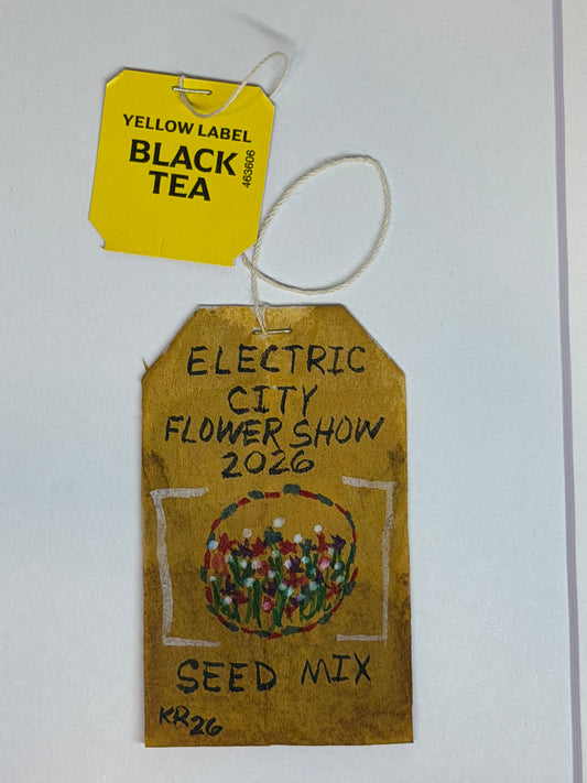 Mini Teabag Electric City Flower Show Seed Mix
