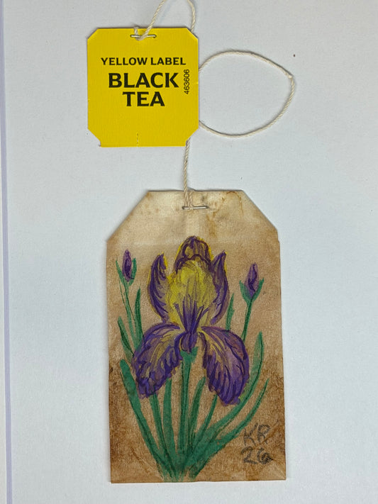 Mini Teabag Iris