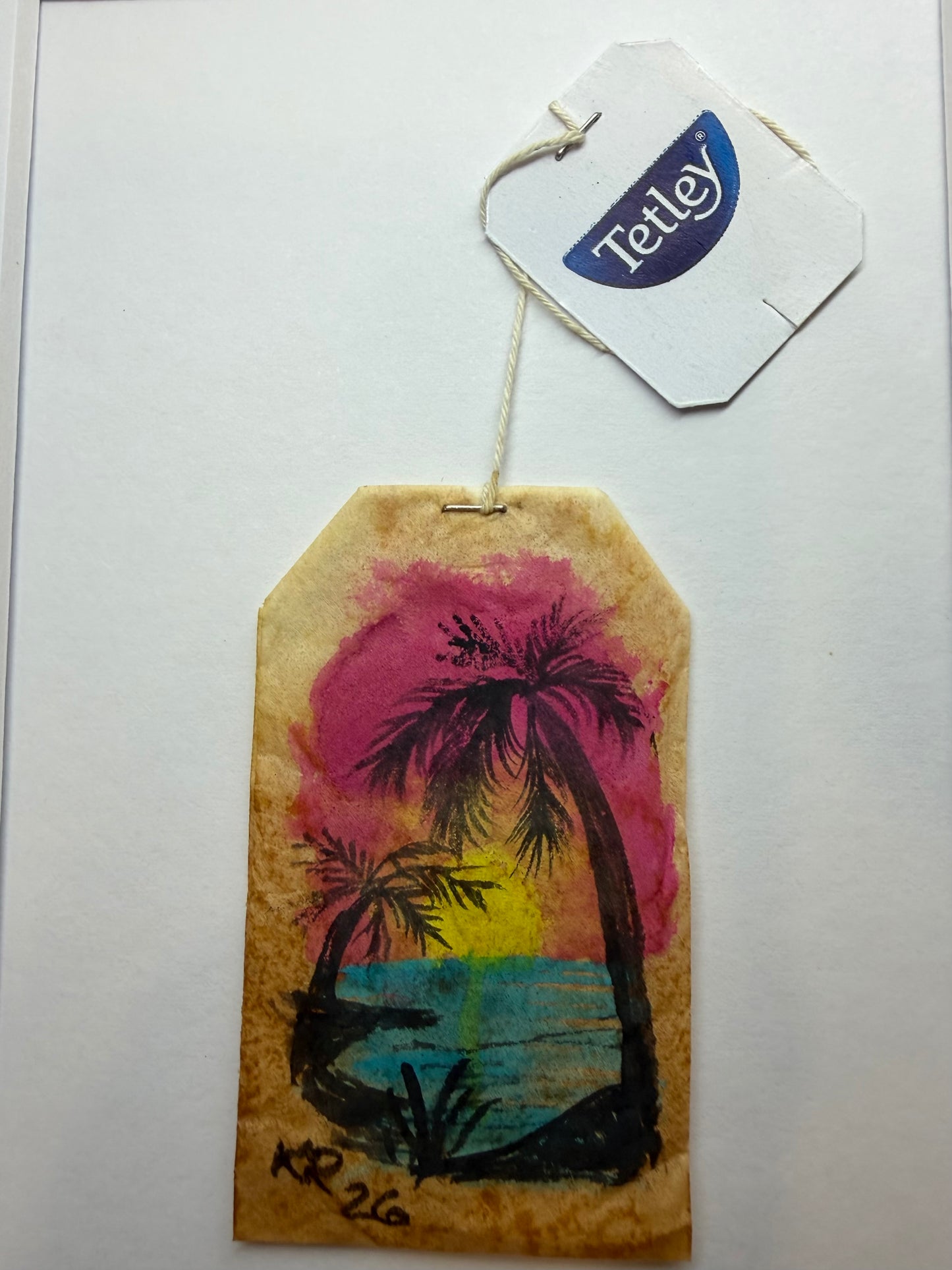 Mini Teabag Beach scene