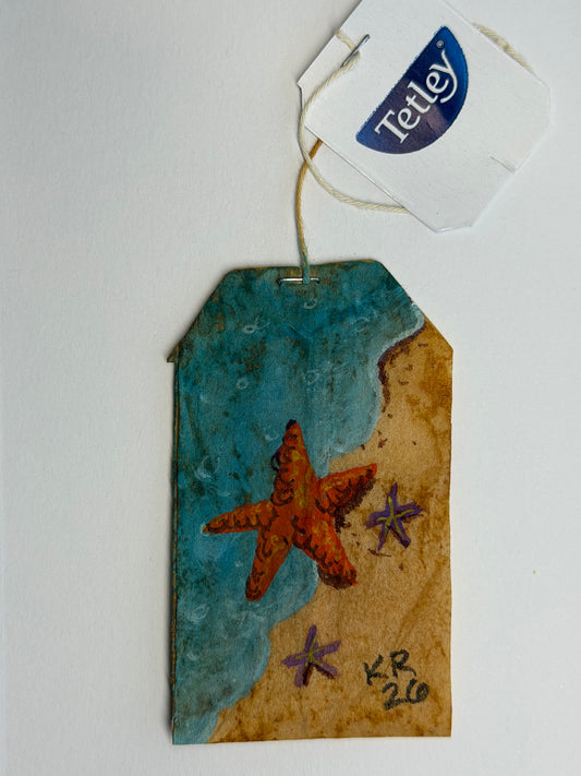 Mini Teabag Starfish