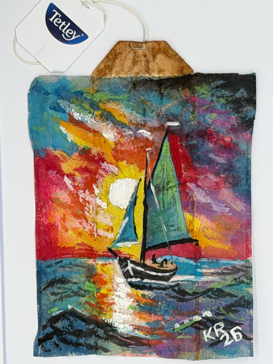 Painterly Sailboat
