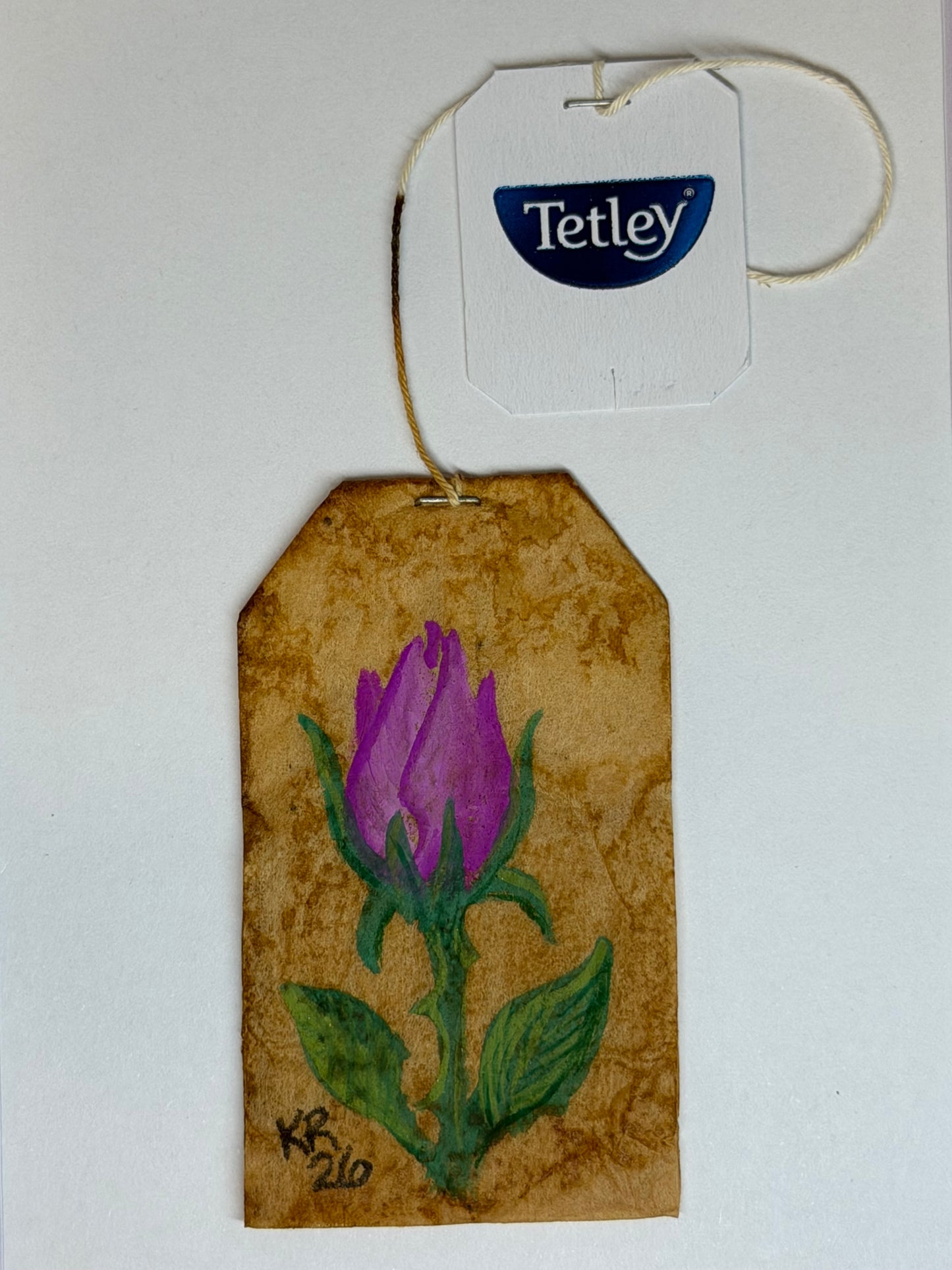 Mini Teabag Pink Rose