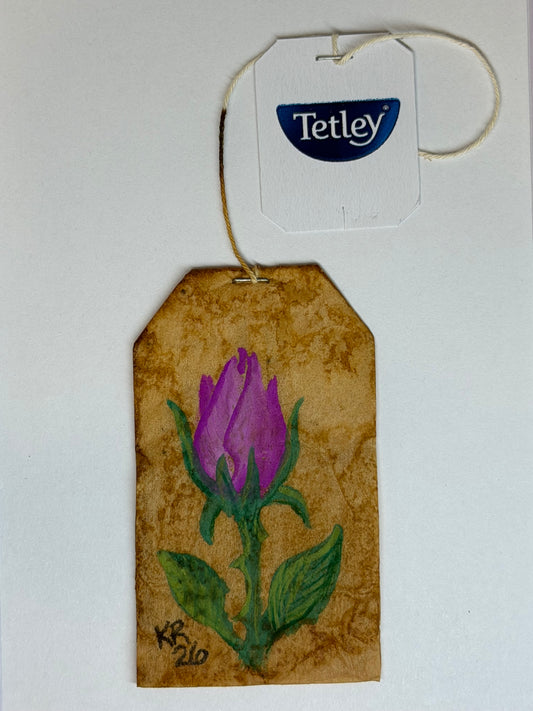 Mini Teabag Pink Rose
