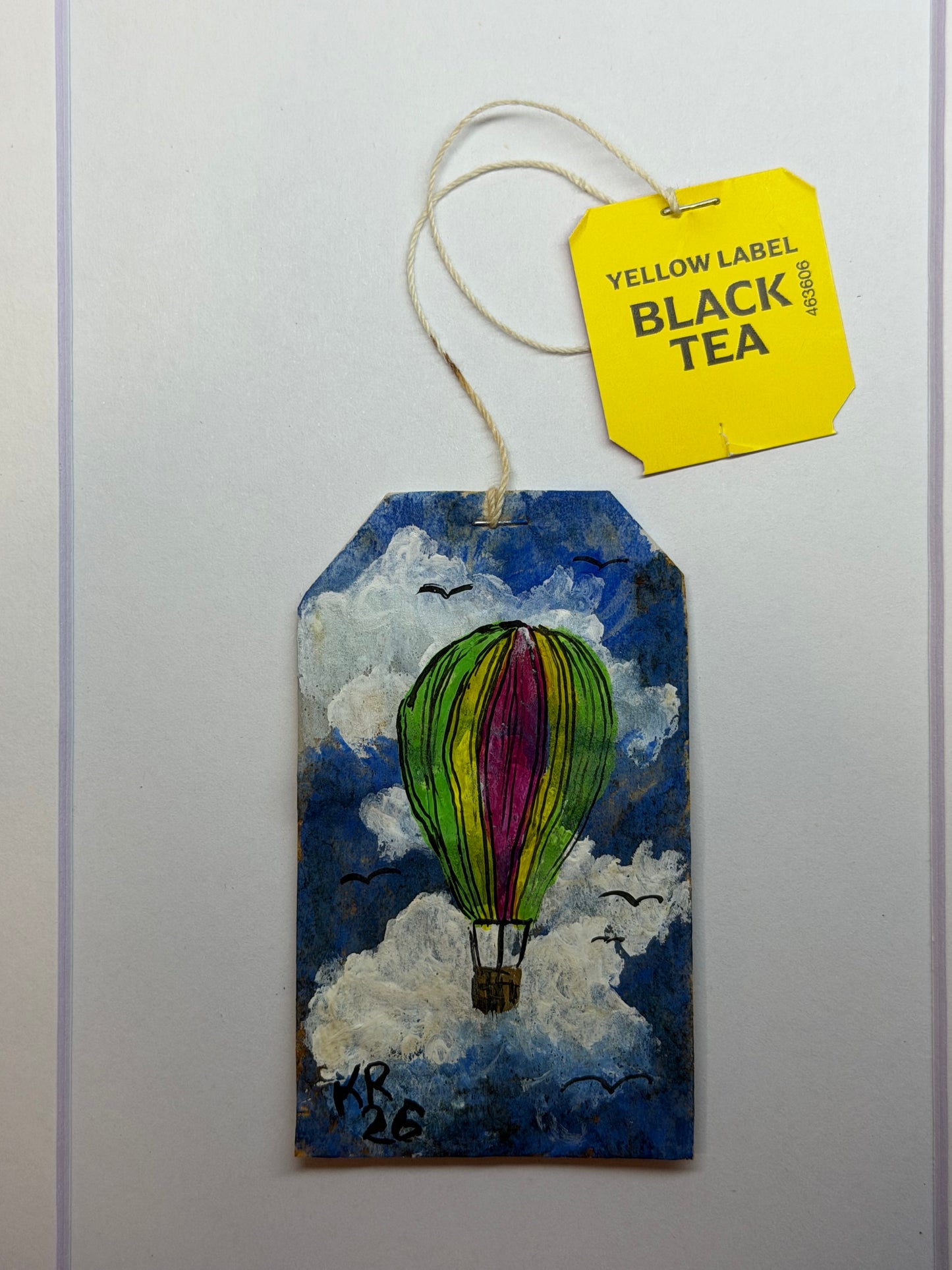 Mini Teabag Hot Air Balloon