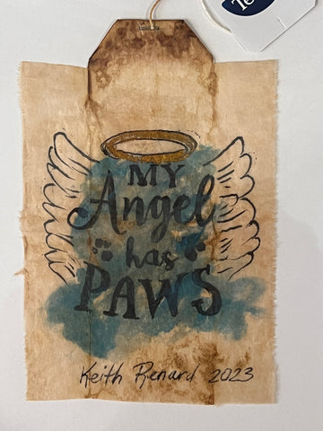My Angel has paws