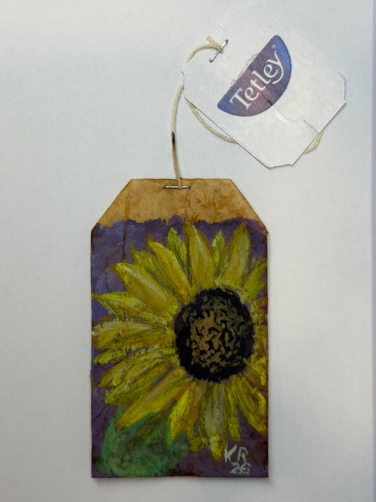 Mini Teabag Sunflower
