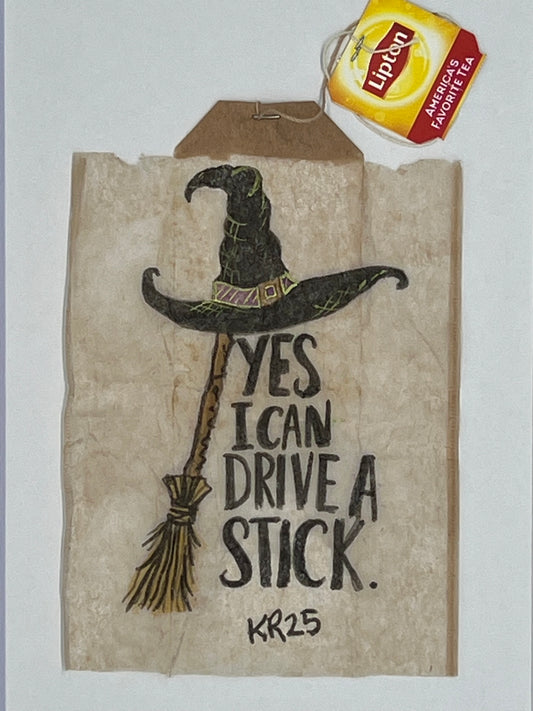 Yes I can drive a stick