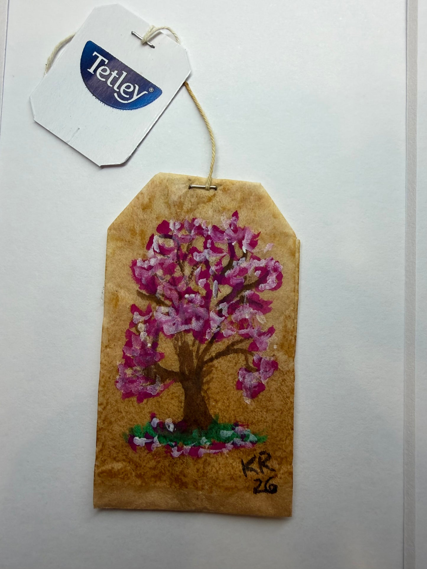 Mini Teabag Cherry Blossom Tree