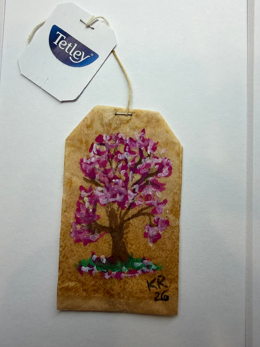 Mini Teabag Cherry Blossom Tree