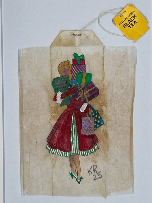 Girl with Presents