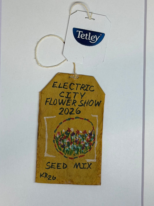 Mini Teabag Electric City Flower Show Seed Mix