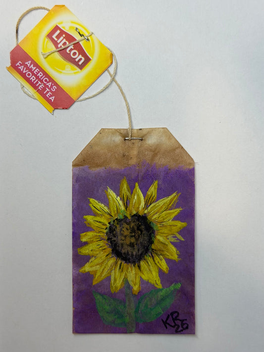 Mini Teabag Sunflower