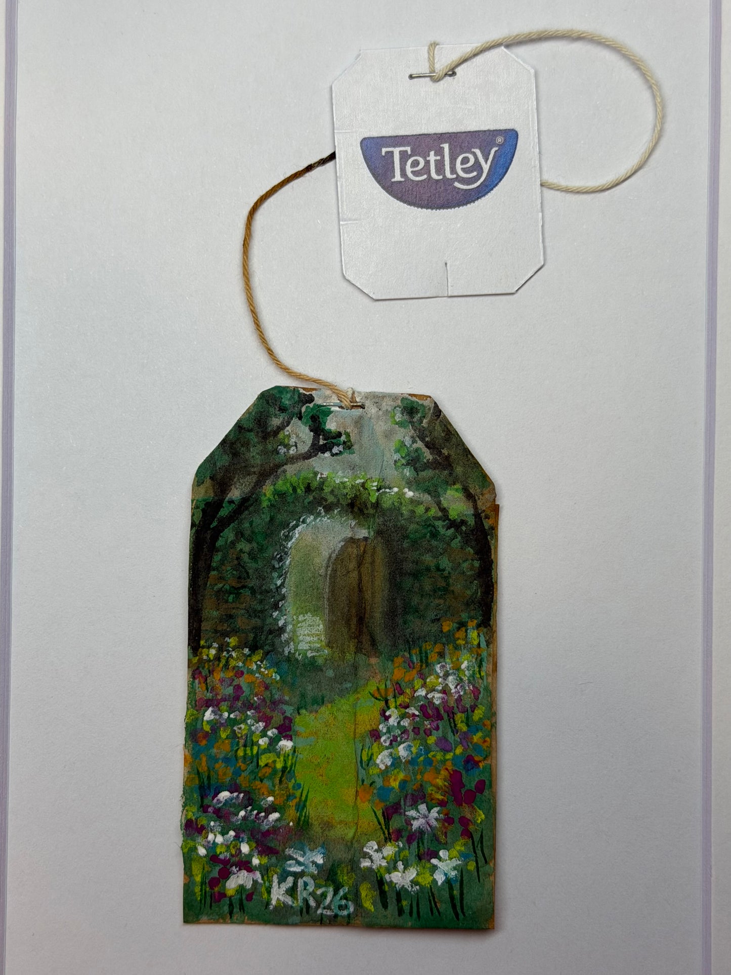 Mini Teabag Secret Garden Door