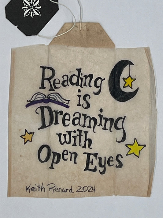 Reading is dreaming with open eyes