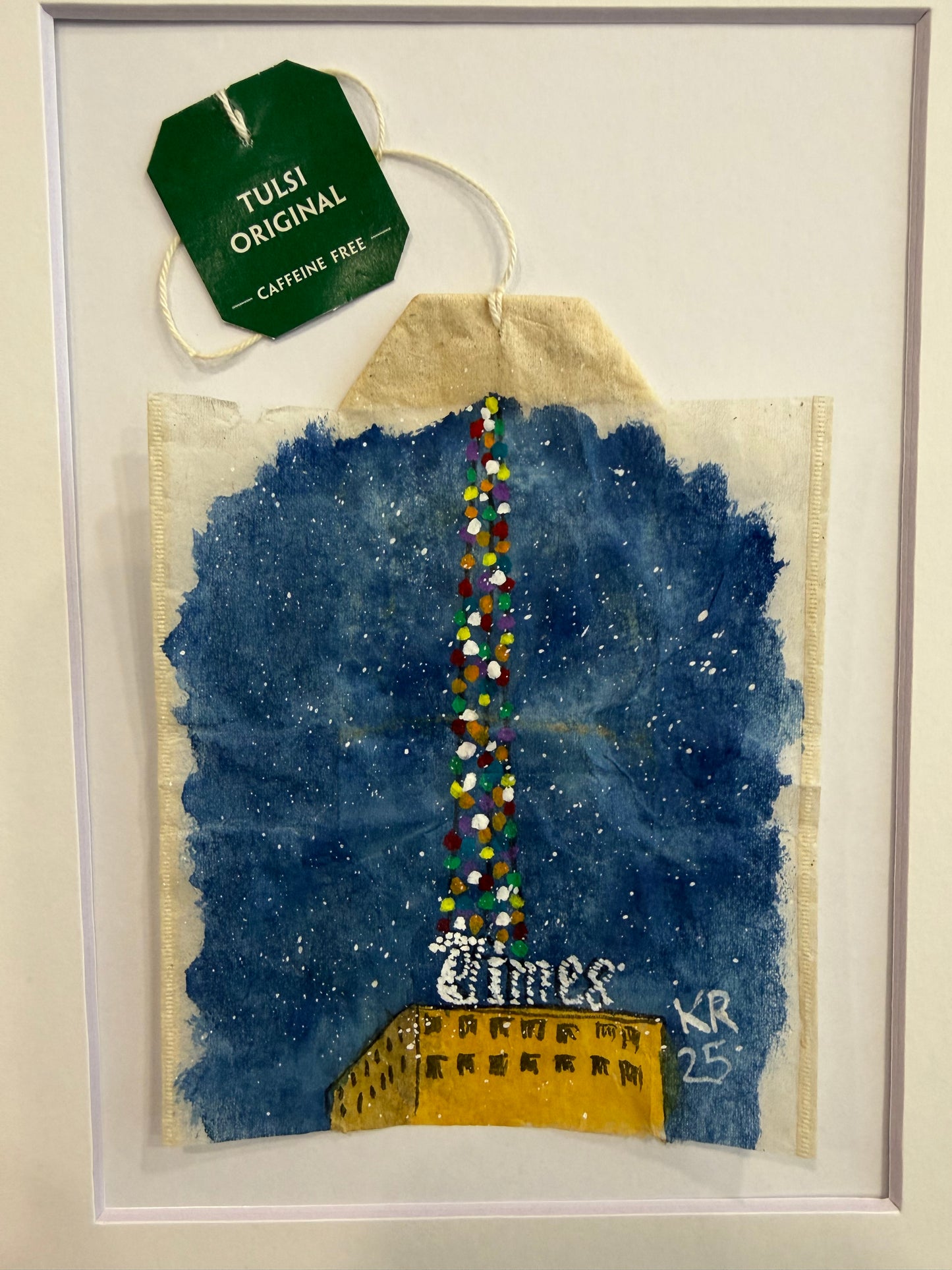 Scranton Times Tower at Christmas