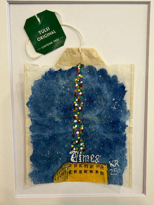 Scranton Times Tower at Christmas