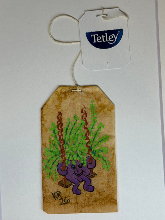 Mini Teabag Purple Happy Plant